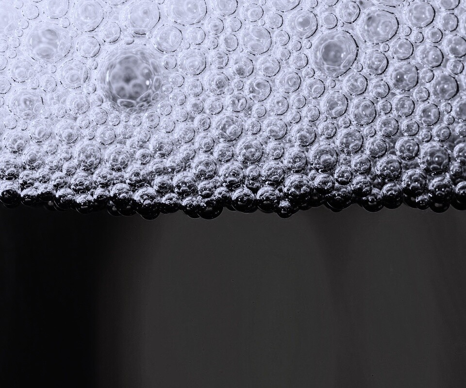 Пенное пиво в макро обои