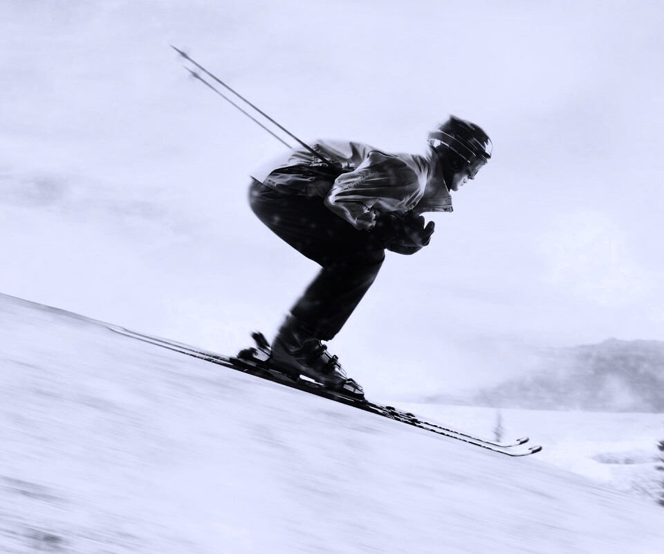 Горнолыжник обои