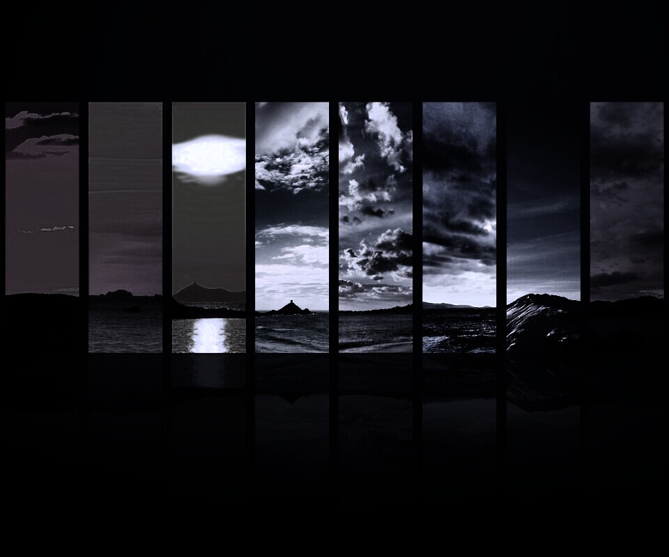 Небесный спектр обои