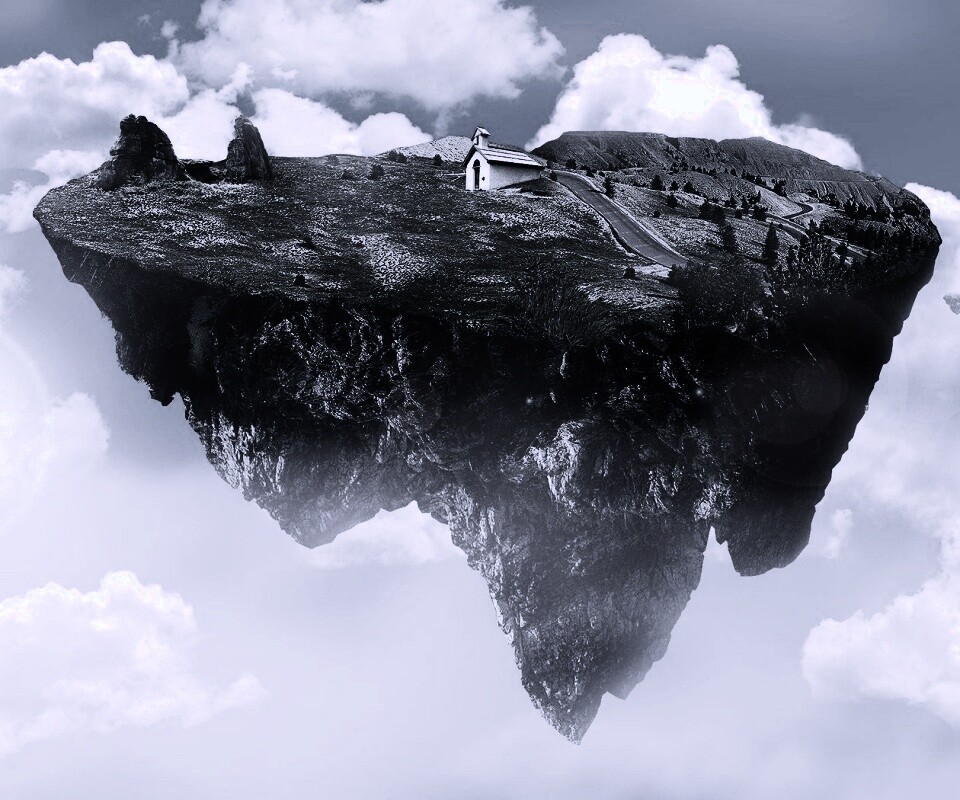 Летающий острв обои