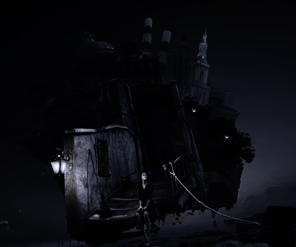 Мрачный Питер обои