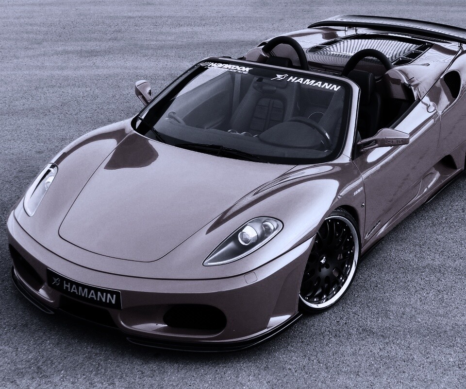 Ferrari  с тюнингом от Hamann обои
