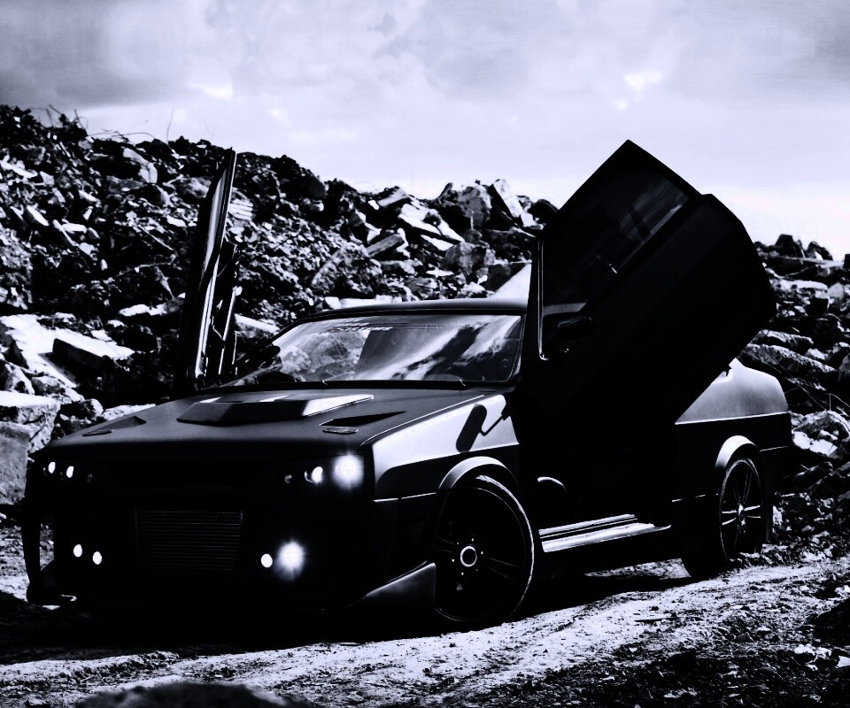 Тюнингованный ваз 21099 обои