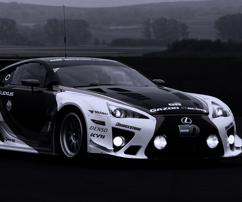 Гоночный Лексус обои