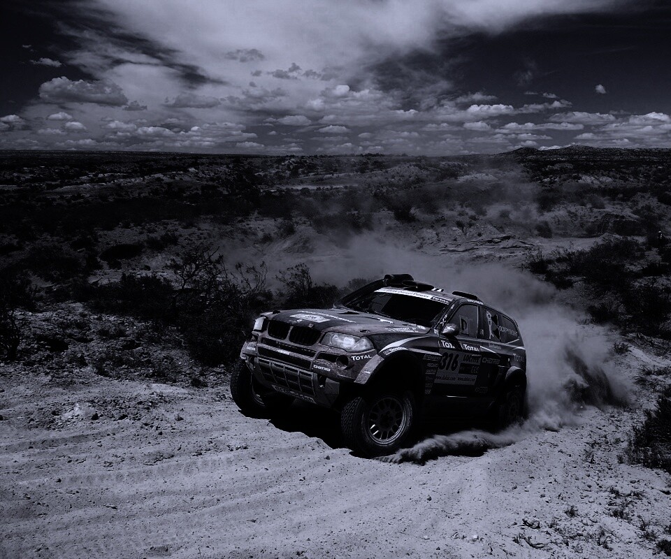 Раллийный BMW X3 обои