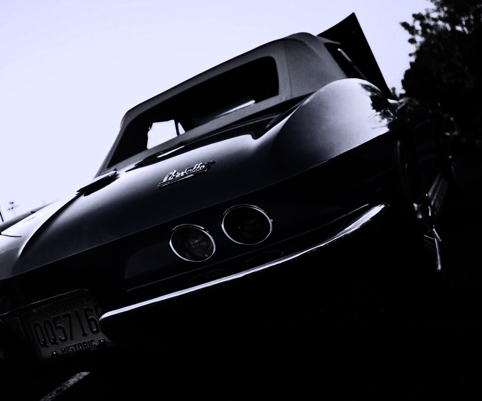 Ретро Chevrolet Corvette обои