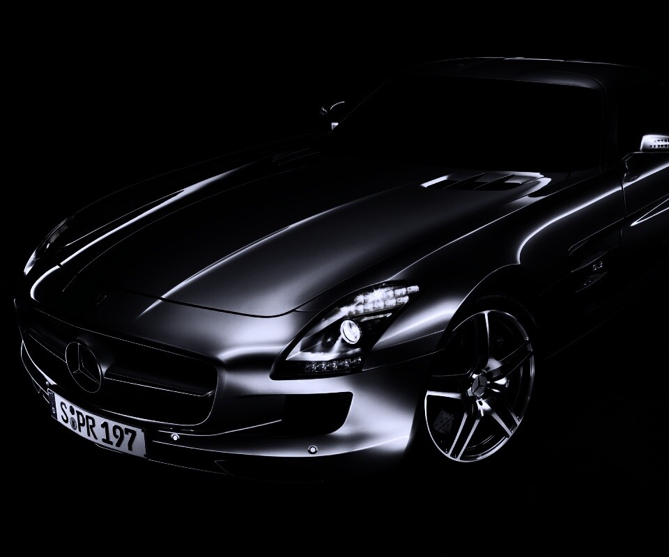 Mercedes SLS обои
