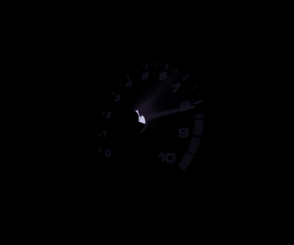 Стильный фиолетовый спидометр обои