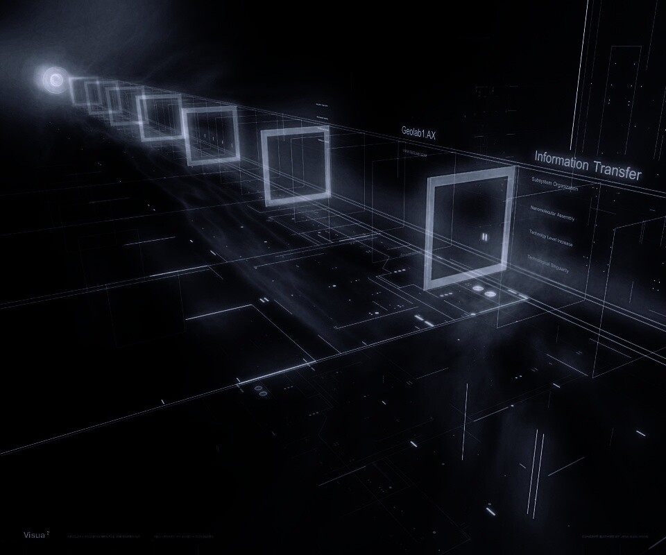 Информационный поток обои