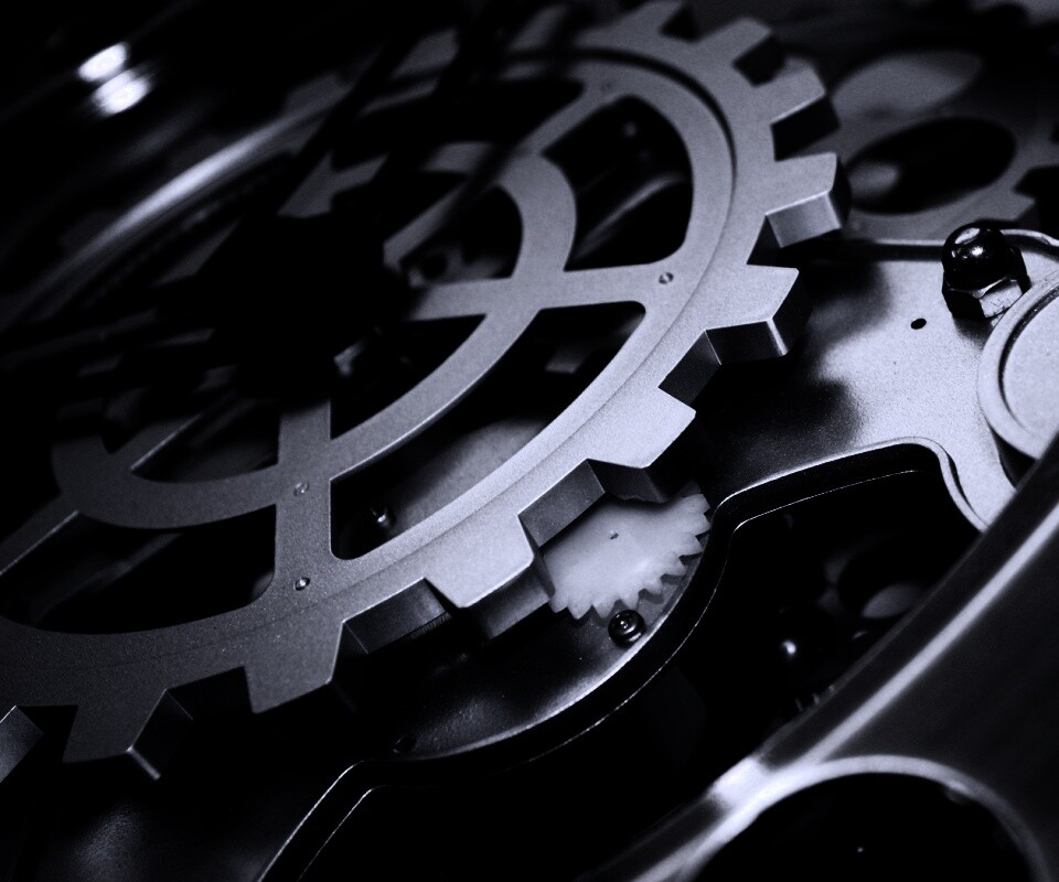 Механизм часов обои