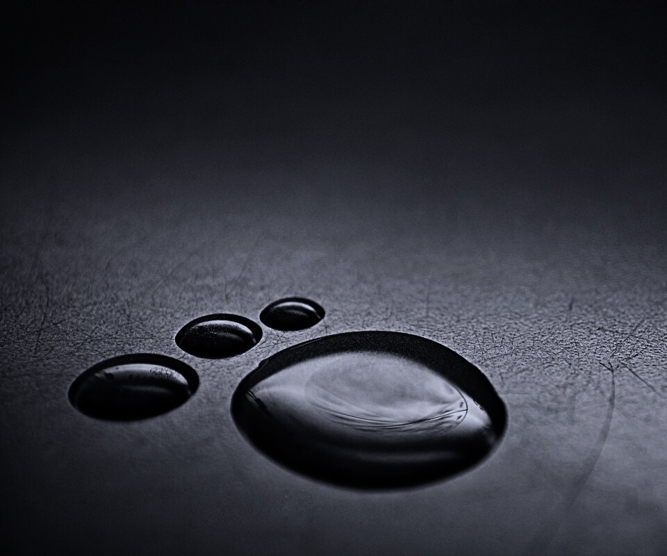 Капли воды обои