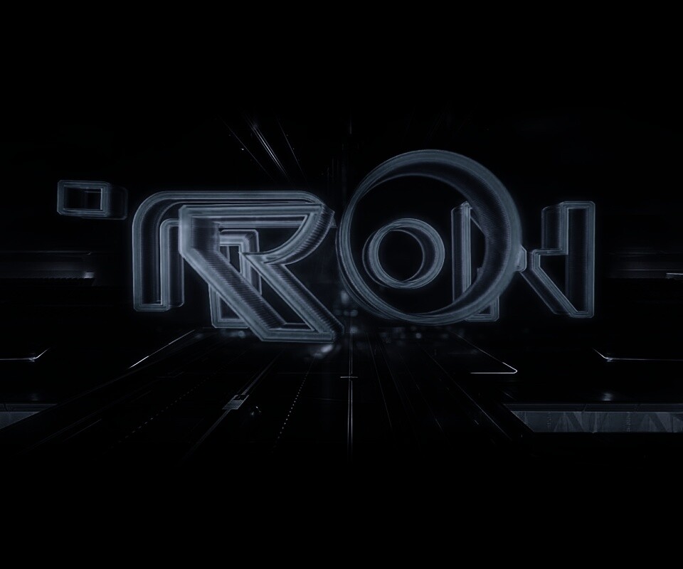 Заставка фильма TRON обои