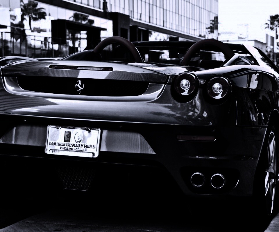 Феррари из Беверли Хиллс обои