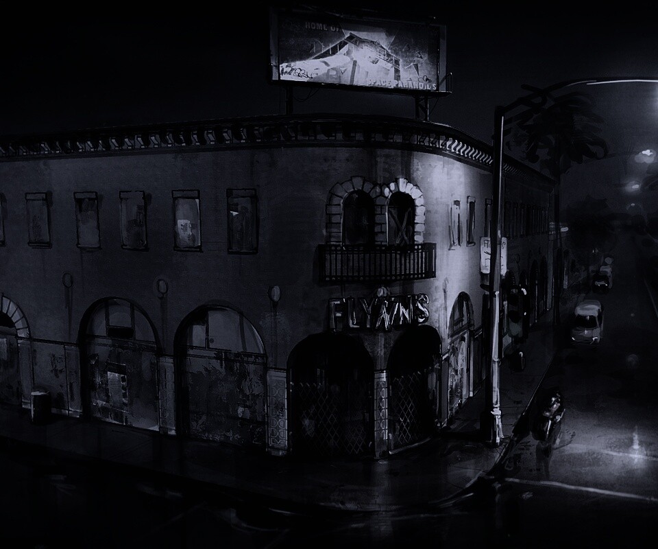 Зал игровых автоматов Флина обои