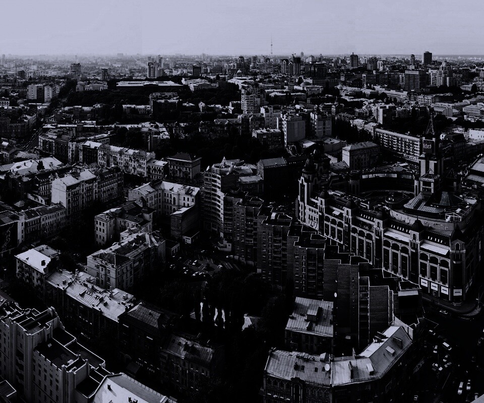 Киевская панорама обои