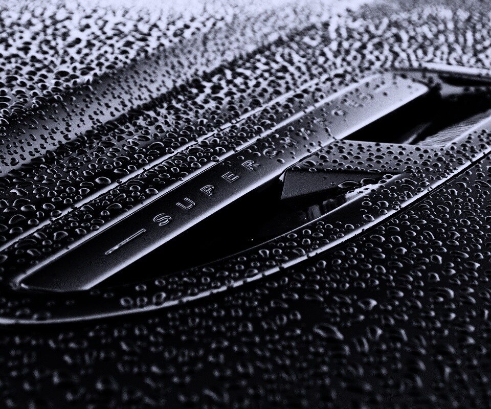 Воздухозаборник автомобиля Ягуар обои