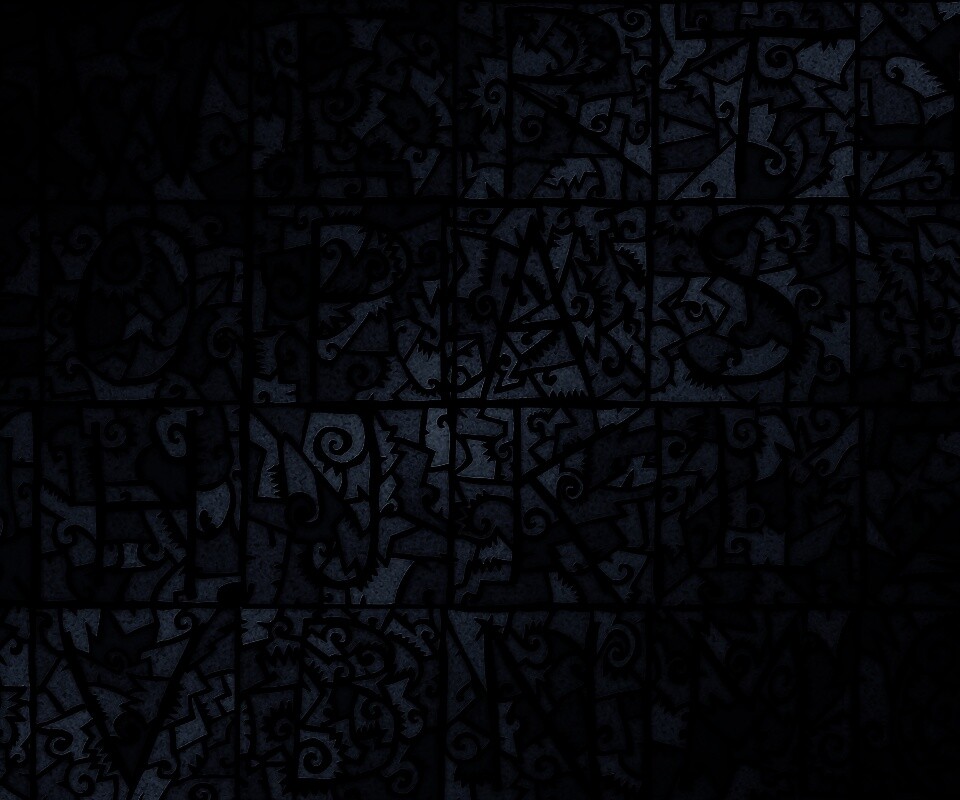 Витражные буквы обои