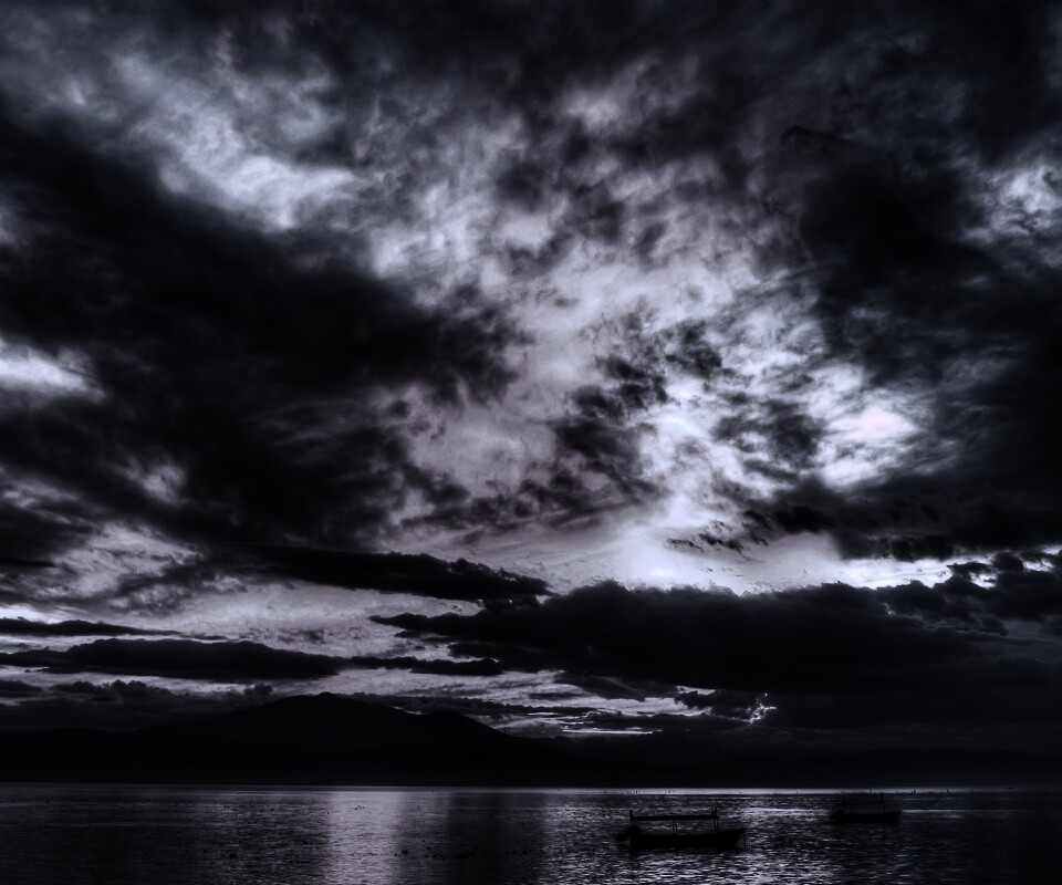 Мексика: лодки на озере обои