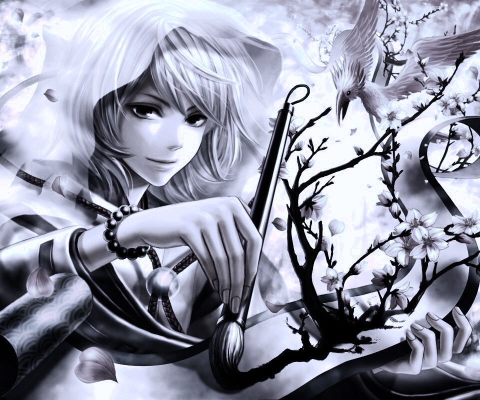 Оживающий рисунок обои