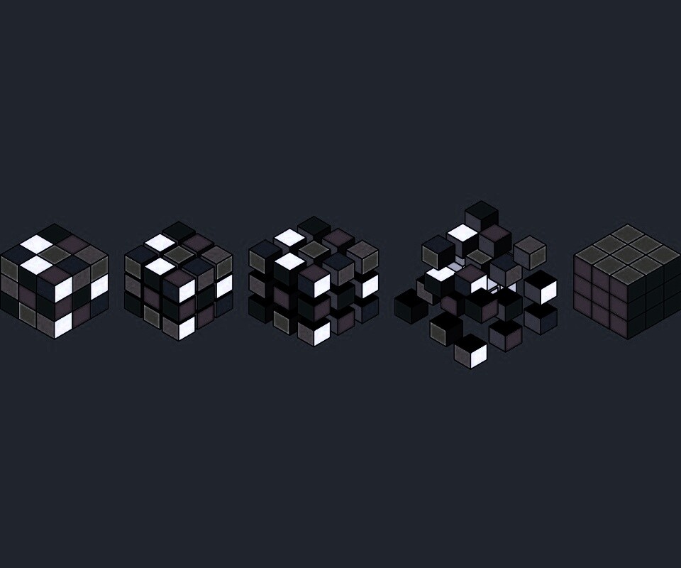 Как собрать кубик Рубика? обои