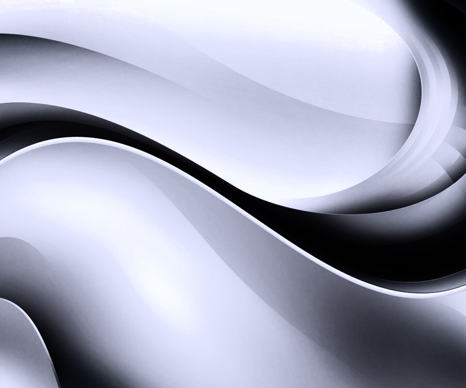 Волнистая графическая абстракция обои