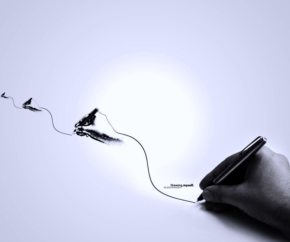 Рисунок - рекурсия обои