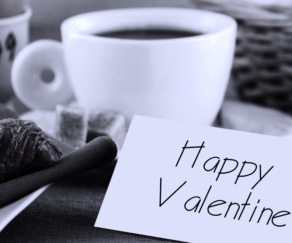 Завтрак на День Святого Валентина обои