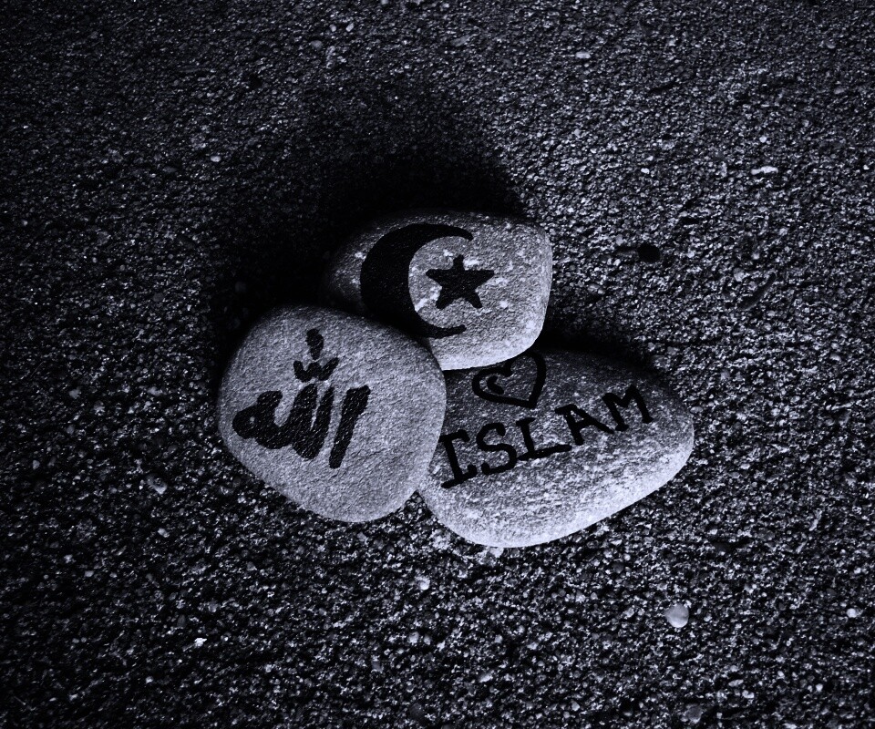 Религия на камнях обои