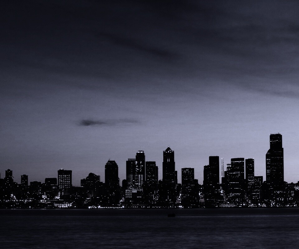 Пейзаж Сиэтла обои