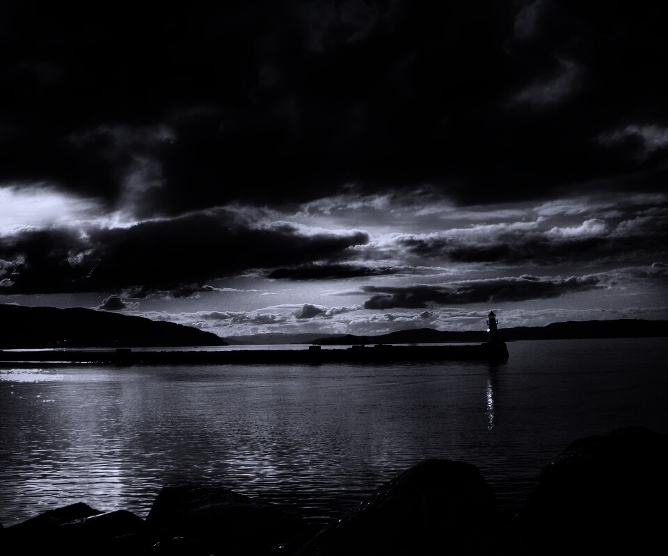 Маяк в далеке обои