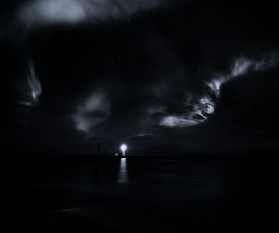 Ночь на севере обои