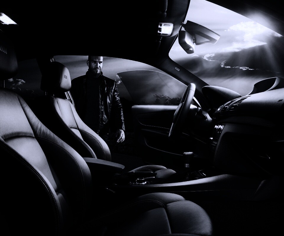 Салон автомобиля BMW обои