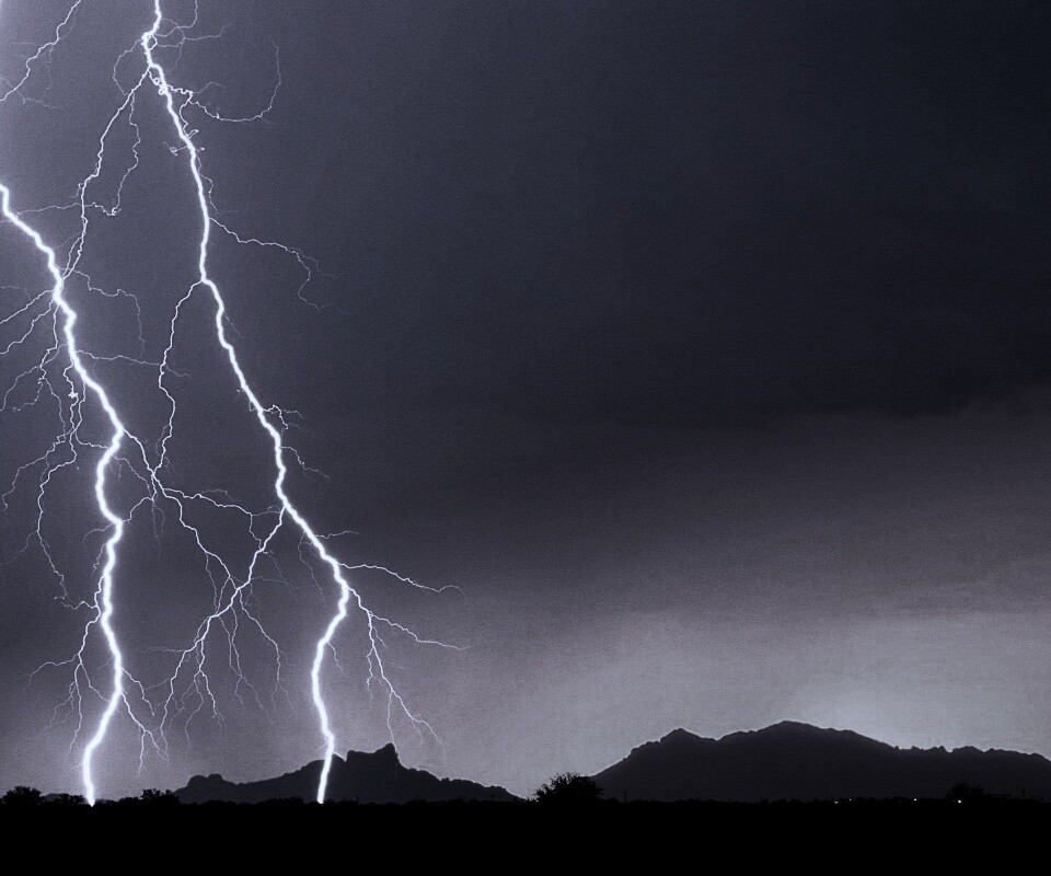 Двойная молния обои