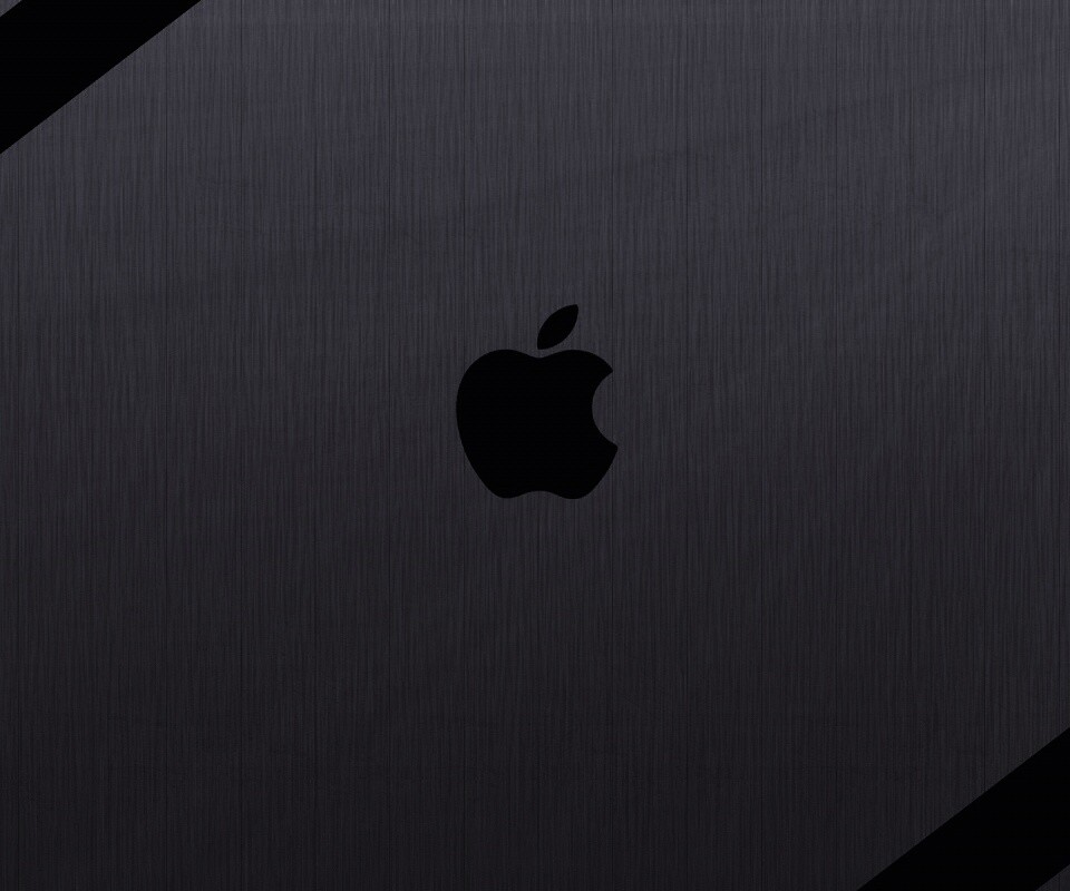 Apple на деревянном покрытие обои