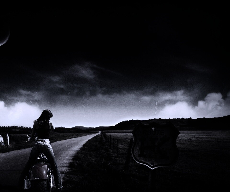 Путешествие на мотоцикле обои