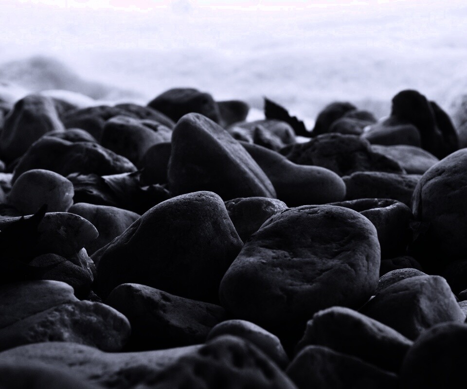 Прибрежные камни обои