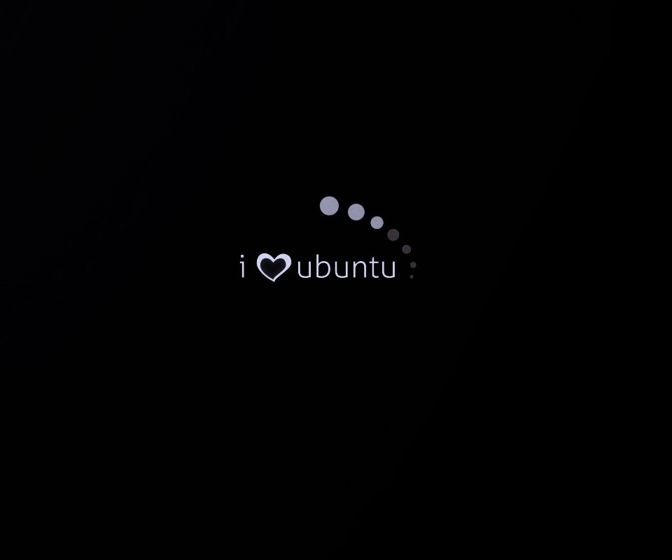 Я люблю убунту обои