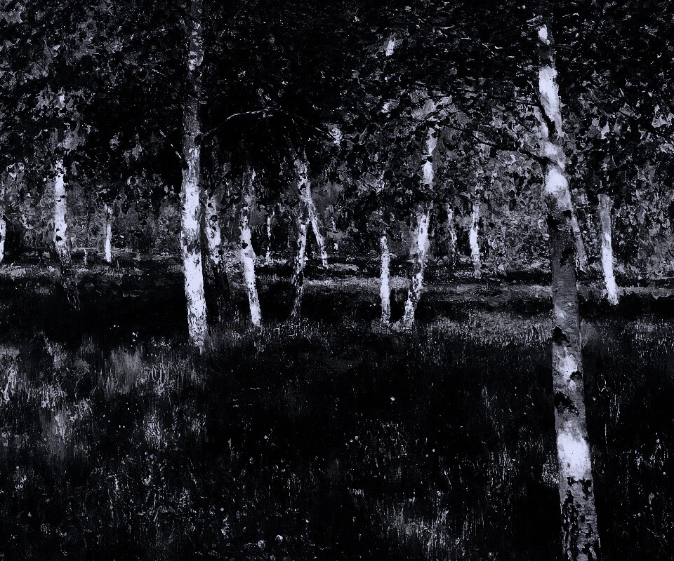 Левитан "Берёзовая роща" обои