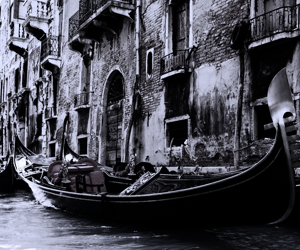 Венецианские гондолы обои