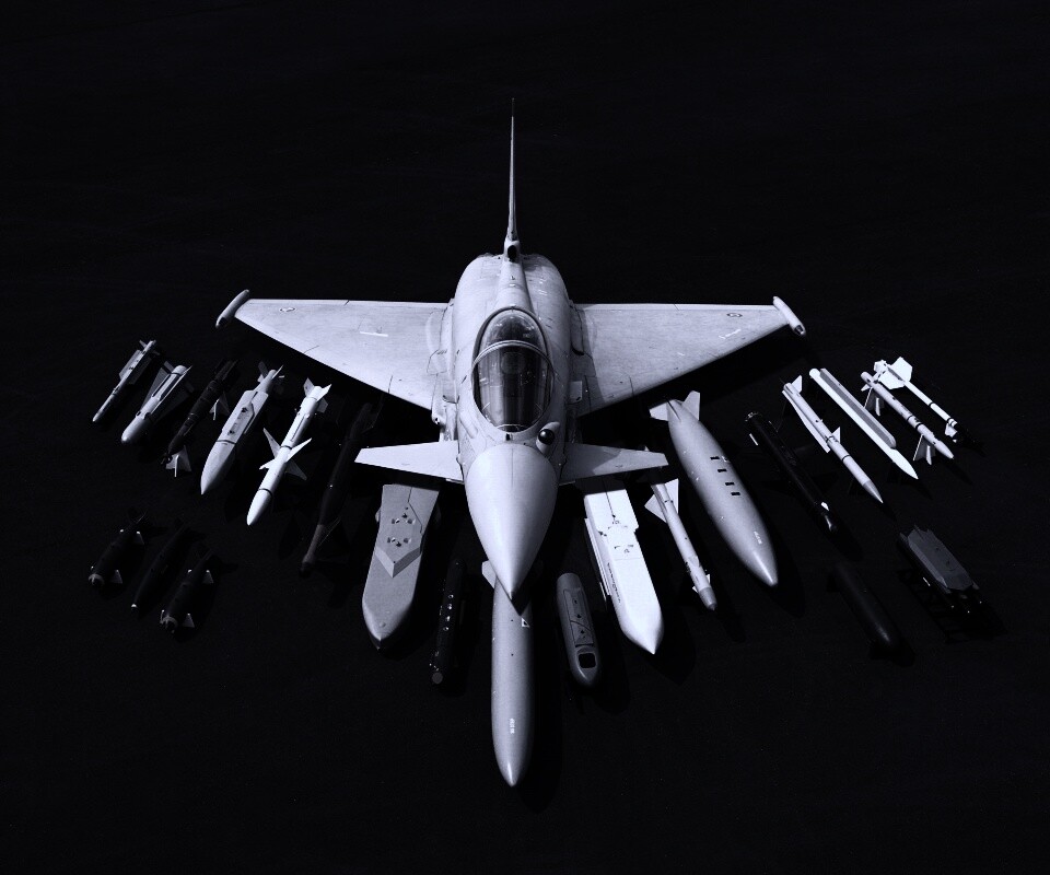 Истребитель и состовляющие обои