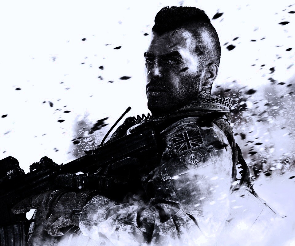 Солдат из COD Modern Warfare обои