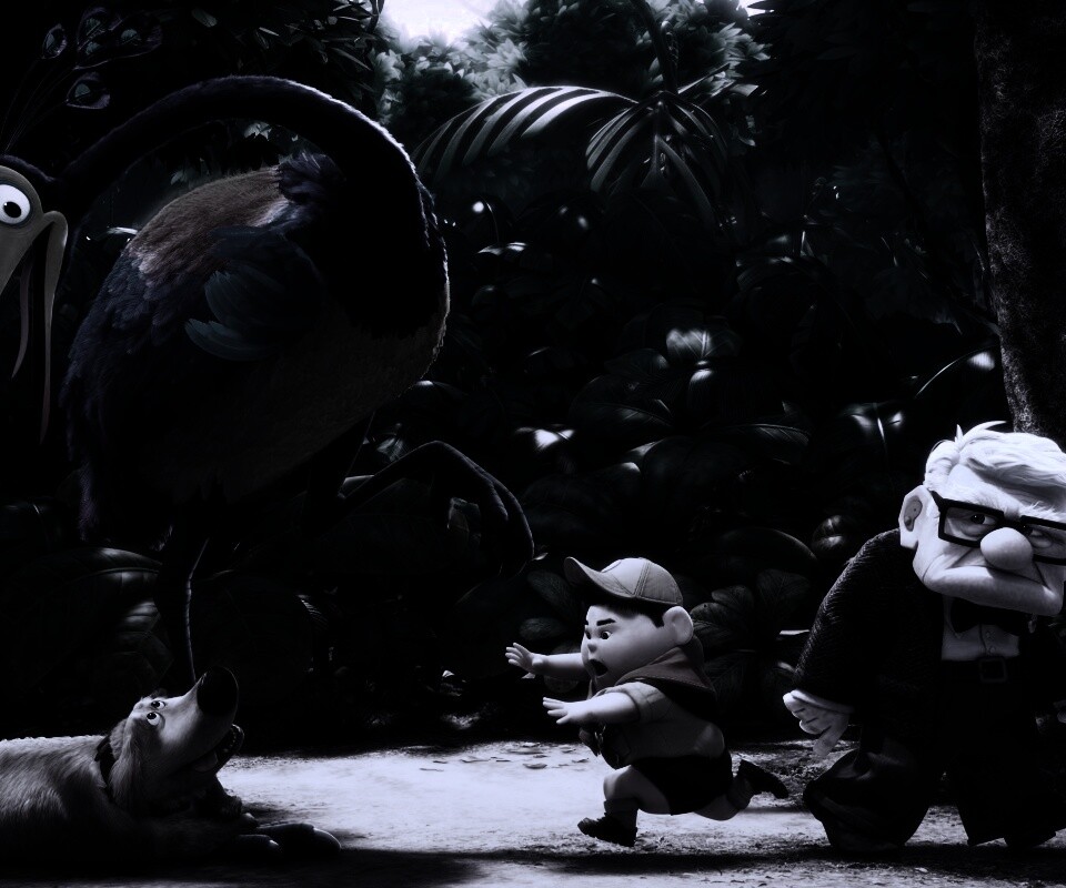 Герои мульфильма "Вверх" обои