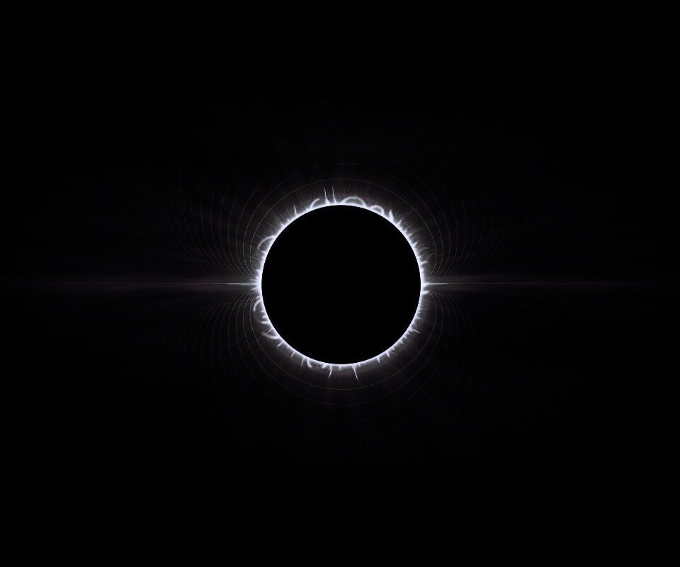 Солнецное затмение обои