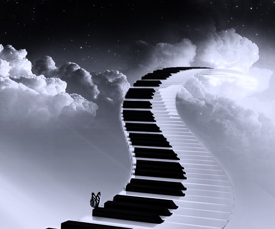Музыка, которая ведёт нас на седьмое небо обои