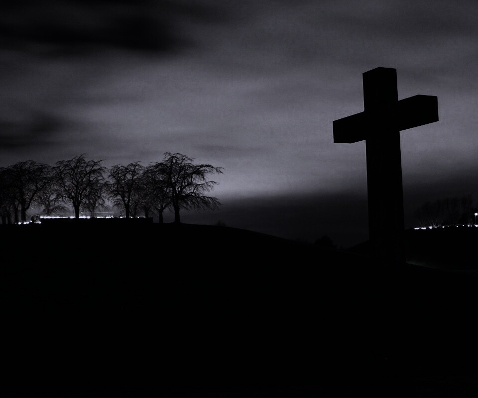 Каменный крест обои