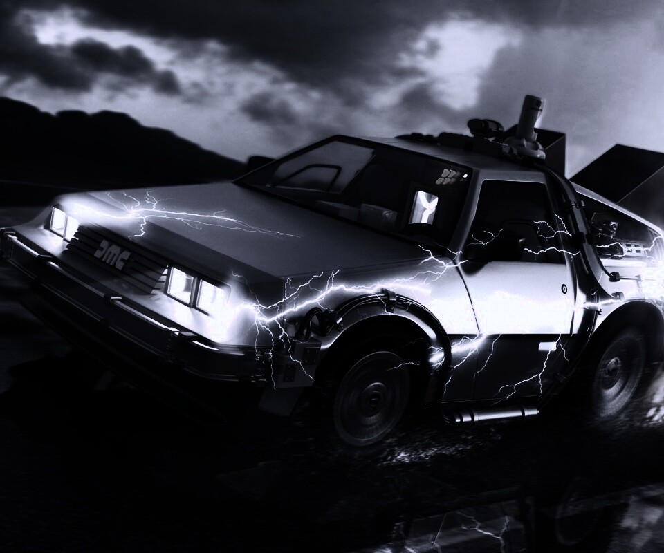 Машина времени обои