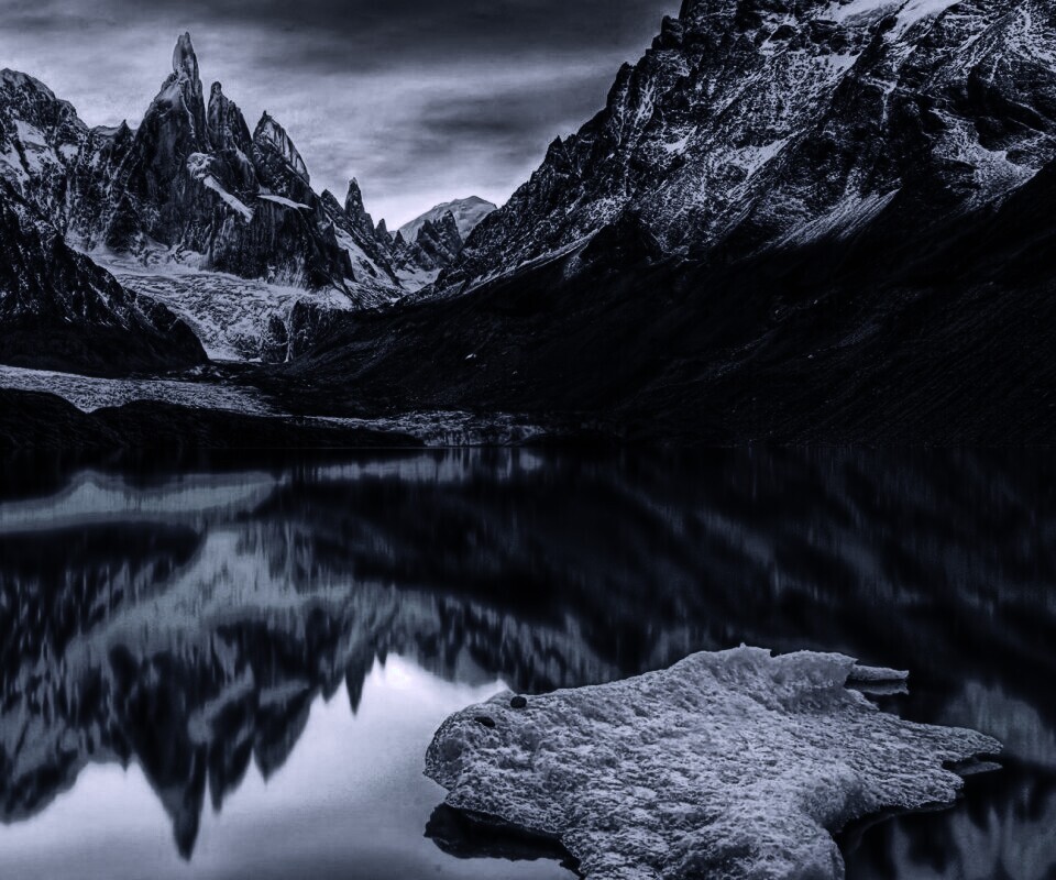 Горное озеро обои