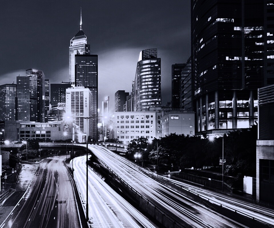 Огни Гонконга обои