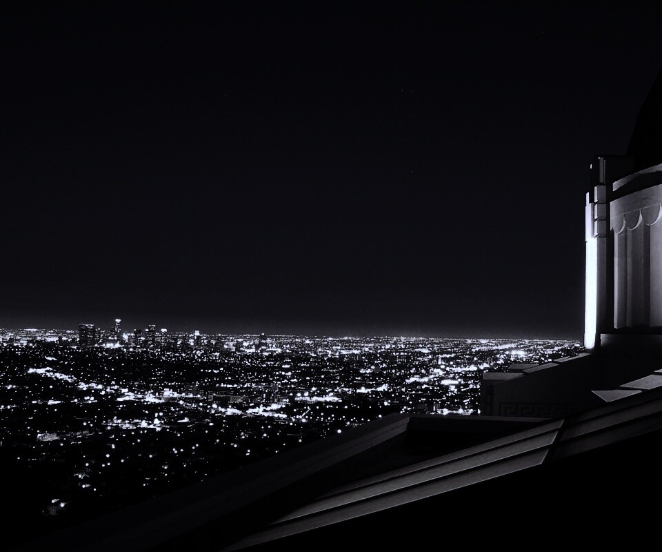 Вид на город обои