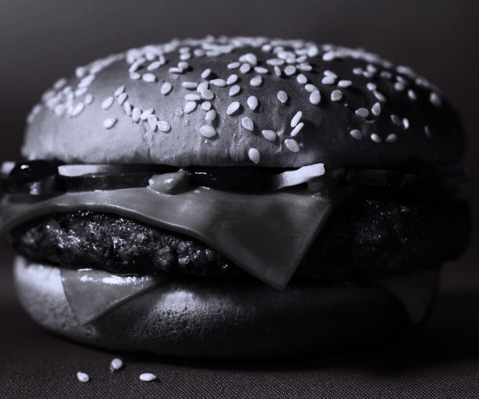 Сочный чизбургер обои